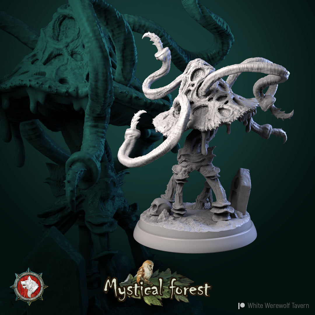 Mushrooms | Monsters | Resin 3D Printed Miniature | White Werewolf Tavern | RPG | D&D | DnD
