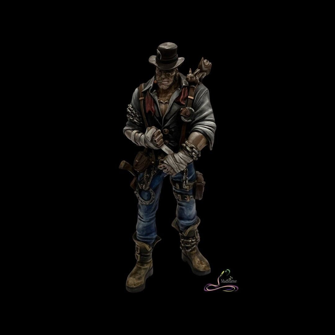 Brawler | Darius Darkbane| Wicked Hills | Resin 3D Printed Miniature | RPG | DND