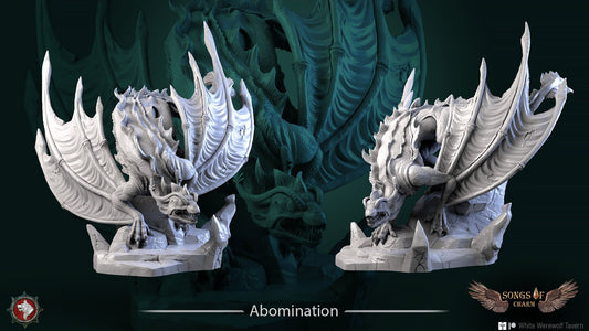 Abomination | Songs Of Charm | Resin 3D Printed Miniature | White Werewolf Tavern | RPG | D&D | DnD