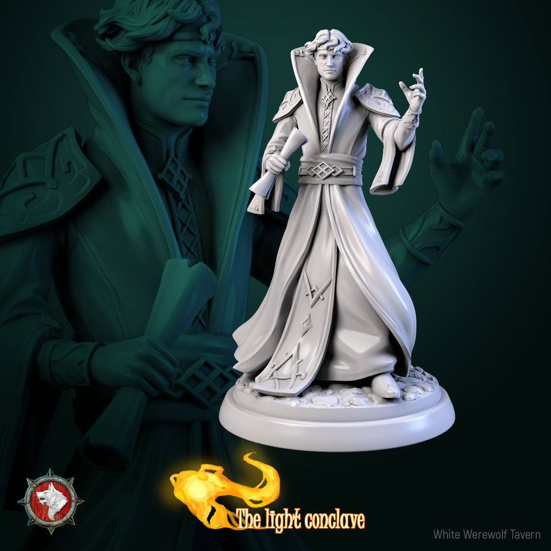 Exorcist Set | The Light Conclave | Resin 3D Printed Miniature | White Werewolf Tavern | RPG | D&D | DnD
