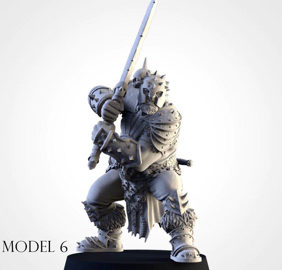 Ogre Ironguts | Northern Ogres | Resin 3D Printed Miniature | Txarli Factory | RPG | D&D | Warhammer