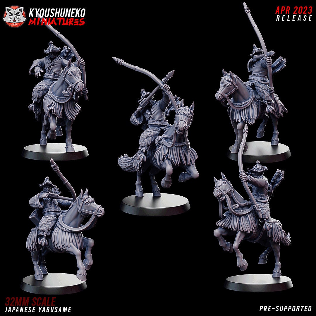 Japanese Nippon Starter Army (36 models!) | Batallion Box | Resin 3D Printed Miniatures | Warhammer Fantasy / WAP | Kyoushuneko |