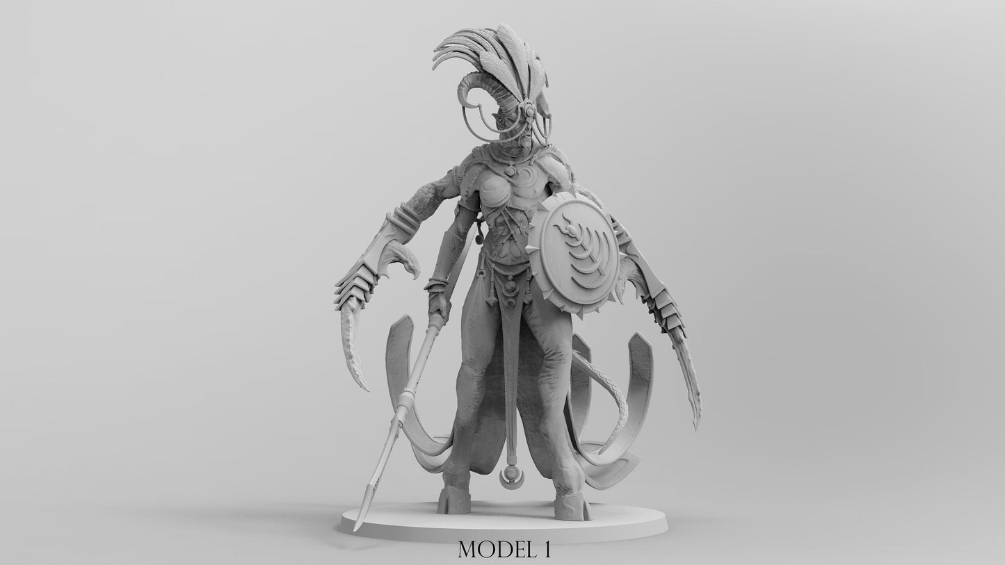 Collectors of Confidentiality (5 Poses) | Legion of Excess | Resin 3D Printed | EmanG | Table Top Gaming