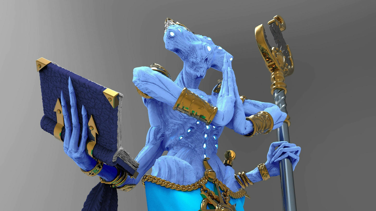 Novem Conjurer | Legion of Change | Resin 3D Printed | EmanG | Table Top Gaming