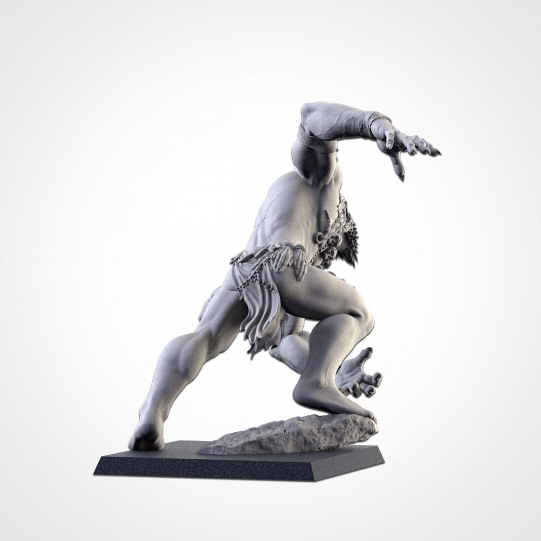 Gorgers | Northern Ogres | Resin 3D Printed Miniature | Txarli Factory | RPG | D&D | Warhammer