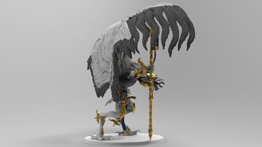 Abbe'ros The Twin-Headed Deceiver | Legion of Change | Resin 3D Printed | EmanG | Table Top Gaming