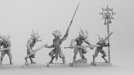Lesser Blood Demons | Legion of Blood | Resin 3D Printed | EmanG | Table Top Gaming