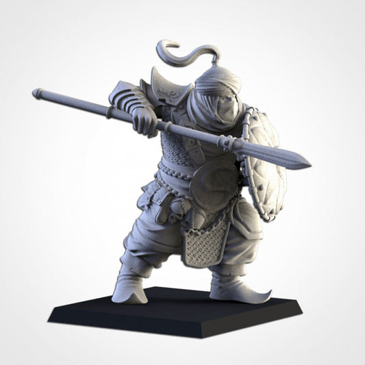 Desert Warrior Ogre | Northern Ogres | Resin 3D Printed Miniature | Txarli Factory | RPG | D&D | Warhammer