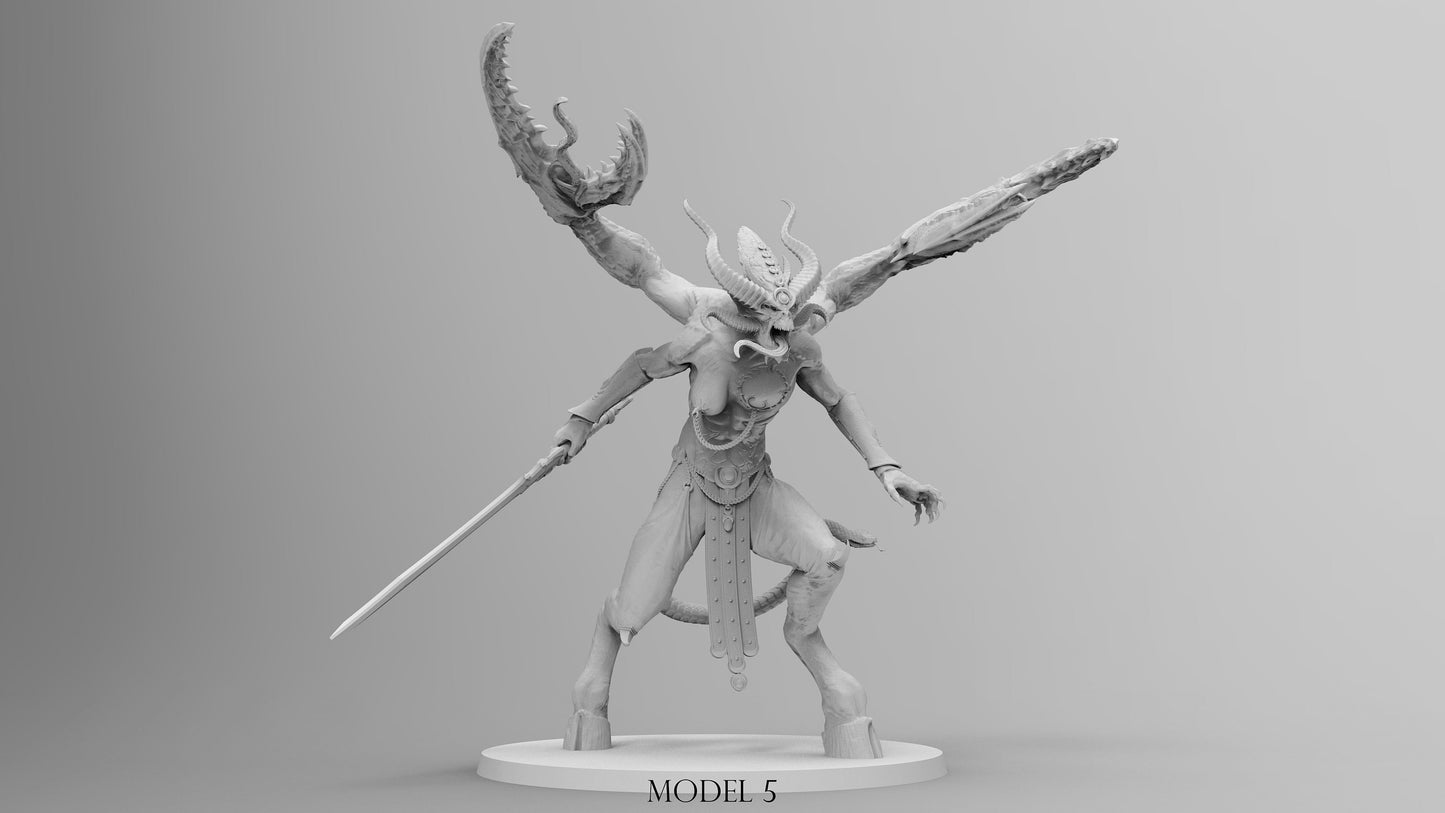 Collectors of Confidentiality (5 Poses) | Legion of Excess | Resin 3D Printed | EmanG | Table Top Gaming