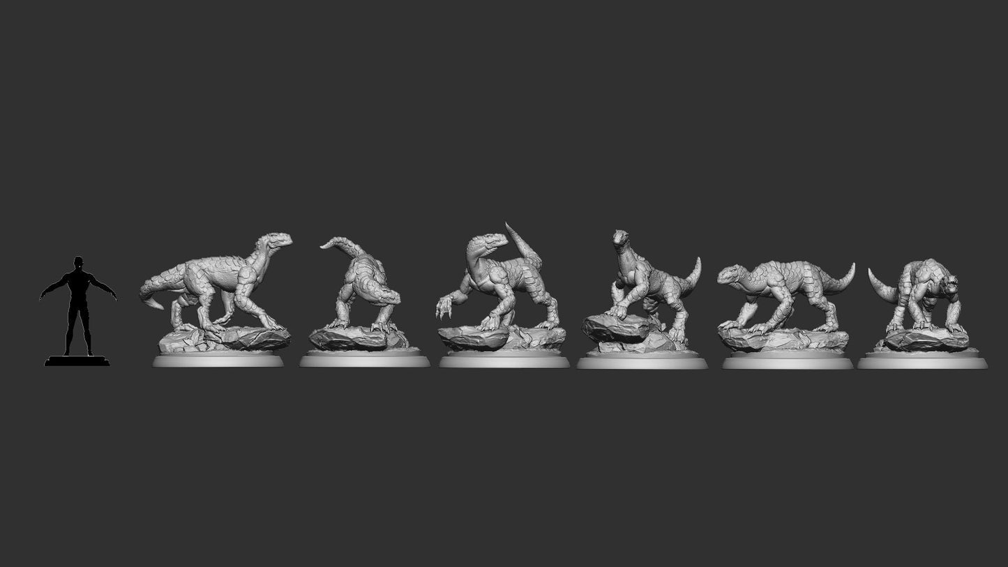 Lizards | Impassable Swamps | Resin 3D Printed Miniature | White Werewolf Tavern | RPG | D&D | DnD