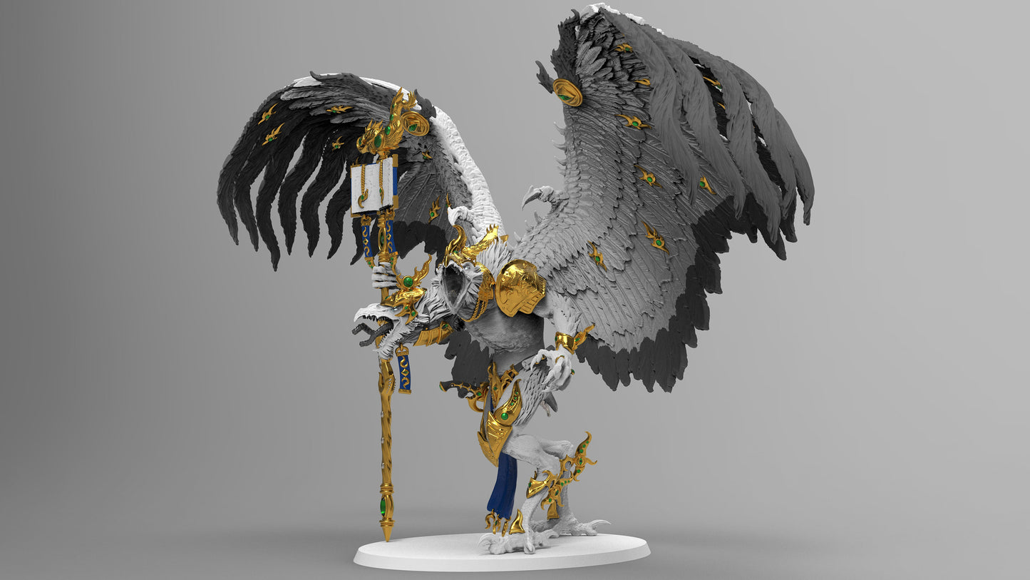 Abbe'ros The Twin-Headed Deceiver | Legion of Change | Resin 3D Printed | EmanG | Table Top Gaming