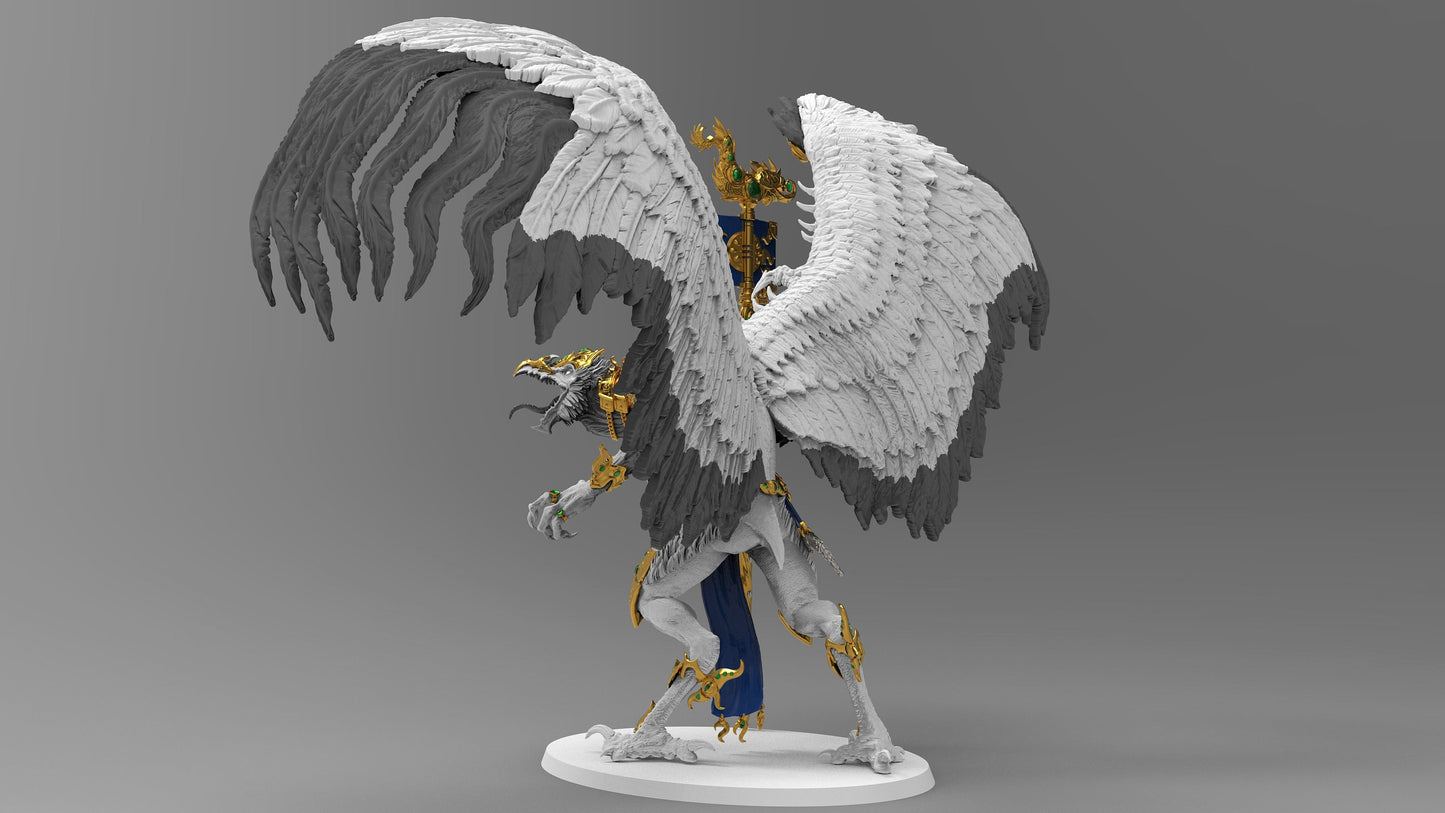 Abbe'ros The Twin-Headed Deceiver | Legion of Change | Resin 3D Printed | EmanG | Table Top Gaming