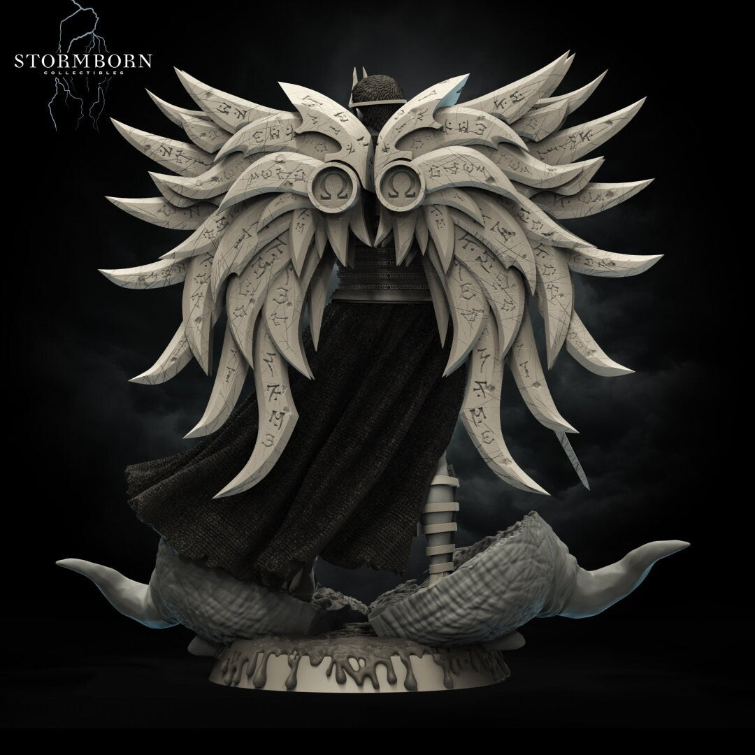 Jarek, Angelic General | Sanctified Paladin | 32mm or 75mm scale | Resin 3D Printed Miniature | RPG | DND | Stormborn Collectibles