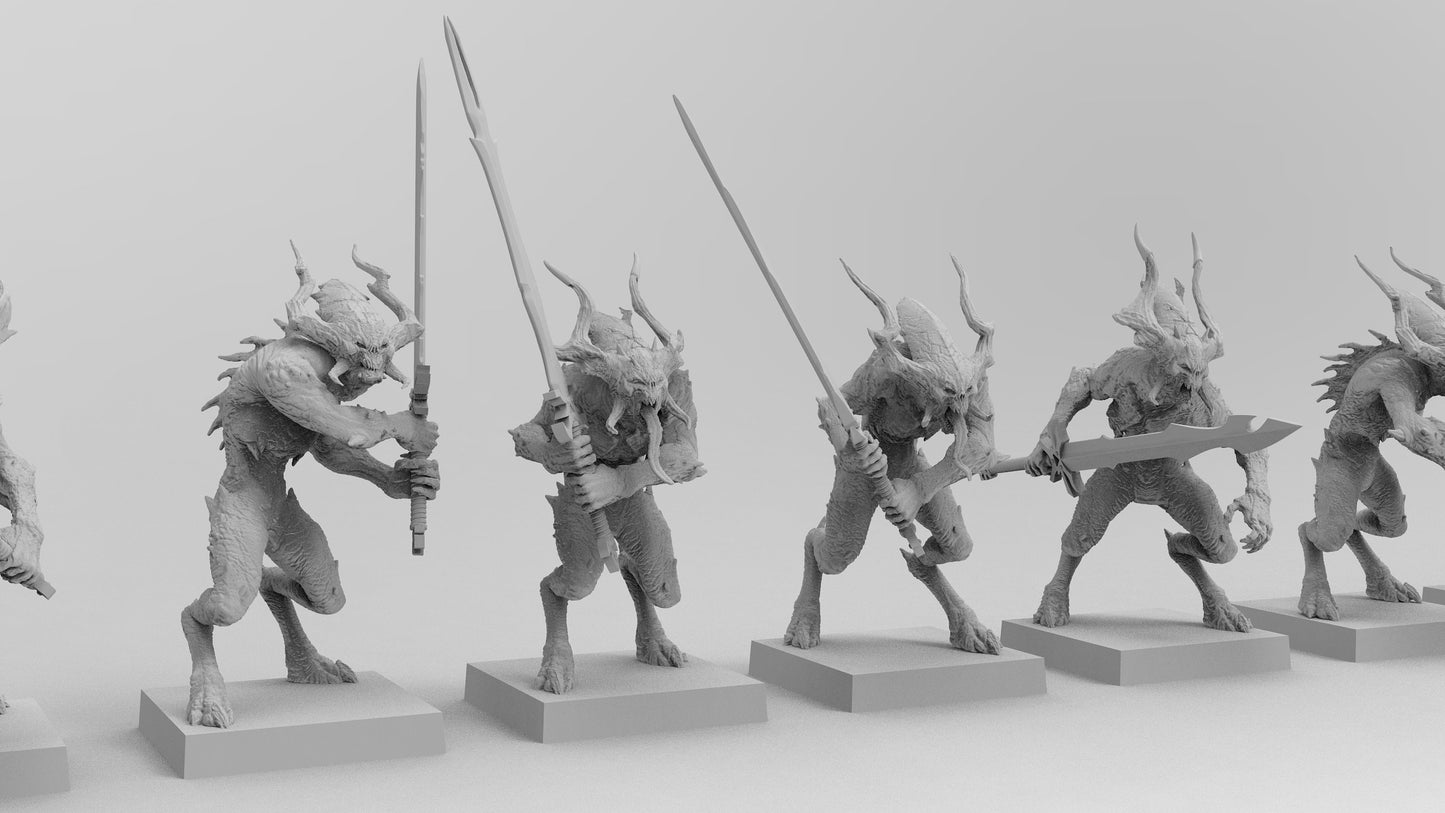 Lesser Blood Demons | Legion of Blood | Resin 3D Printed | EmanG | Table Top Gaming