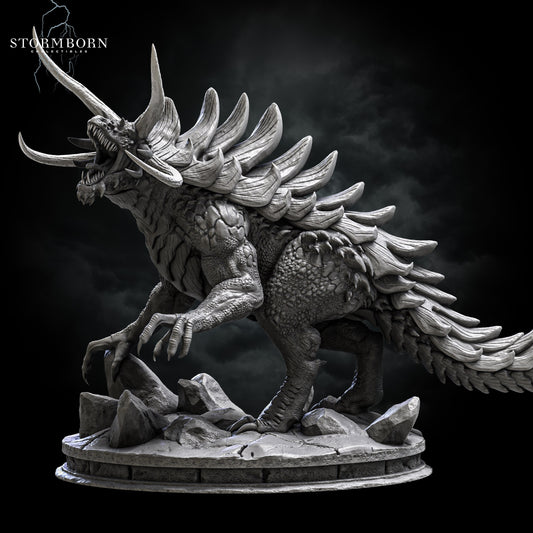 Tarrasque | Large Monster | Resin 3D Printed Miniature | RPG | DND | Stormborn Collectibles