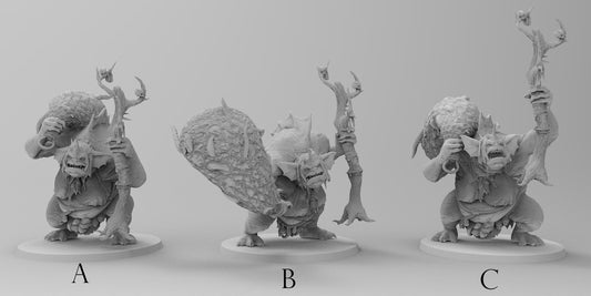 Female Aquatic Trolls | Gitz and Gobboz | Resin 3D Printed Miniatures | EmanG | Table Top Gaming | RPG | D&D | Pathfinder