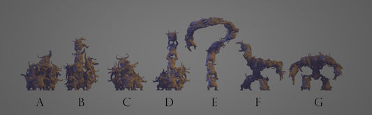 Plagueling Swarms | Many Poses | Legion of Disease | Resin 3D Printed | EmanG | Table Top Gaming