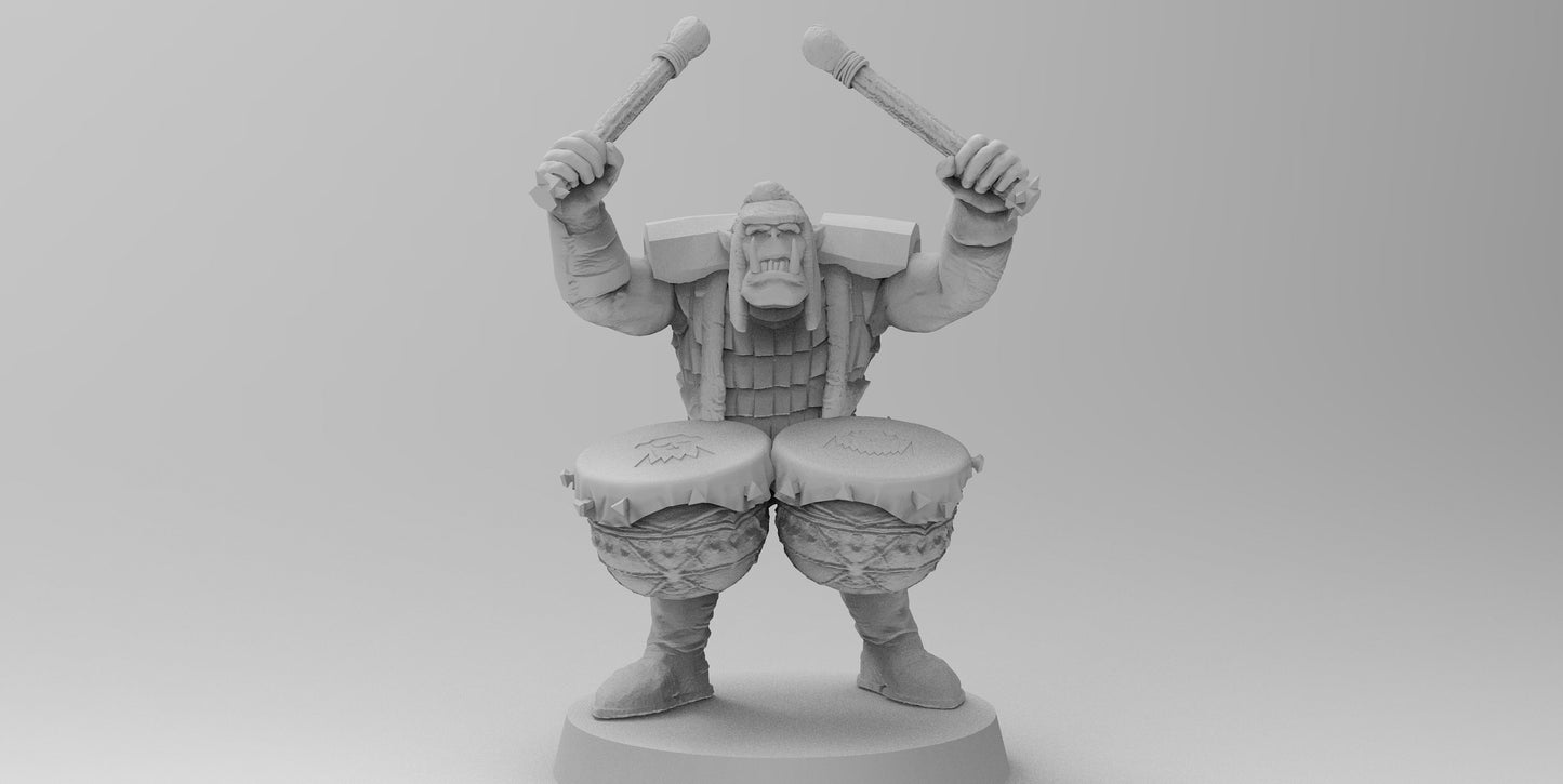 Orc Archers | Greenskins | Resin 3D Printed Miniatures | EmanG | Table Top Gaming | RPG | D&D | Pathfinder