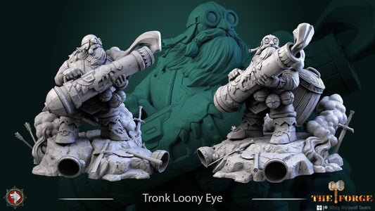 Tronk Loony Eye | The Forge | Multiple Scales | Resin 3D Printed Miniature | White Werewolf Tavern | RPG | D&D | DnD