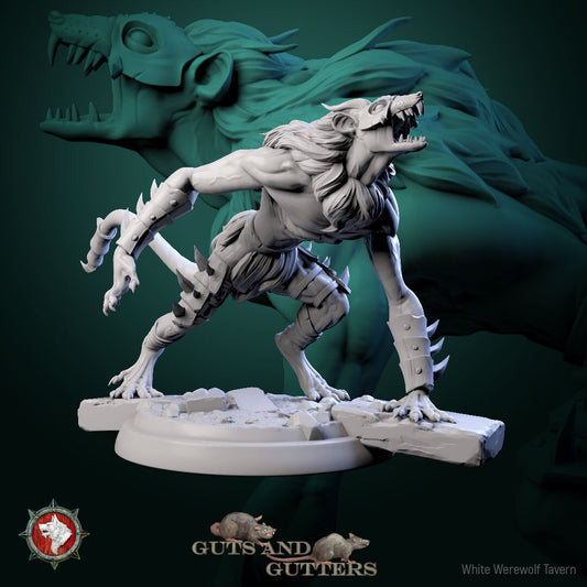 Mutant Rat Mount Set | Guts And Gutters | Resin 3D Printed Miniature | White Werewolf Tavern | RPG | D&D | DnD