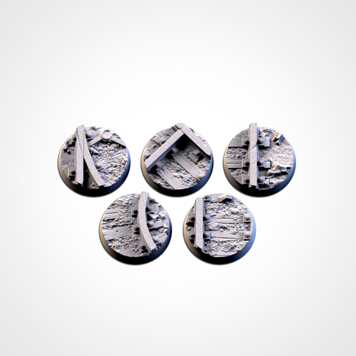 Mine Bases (Round) | 8K Resin | Txarli Factory
