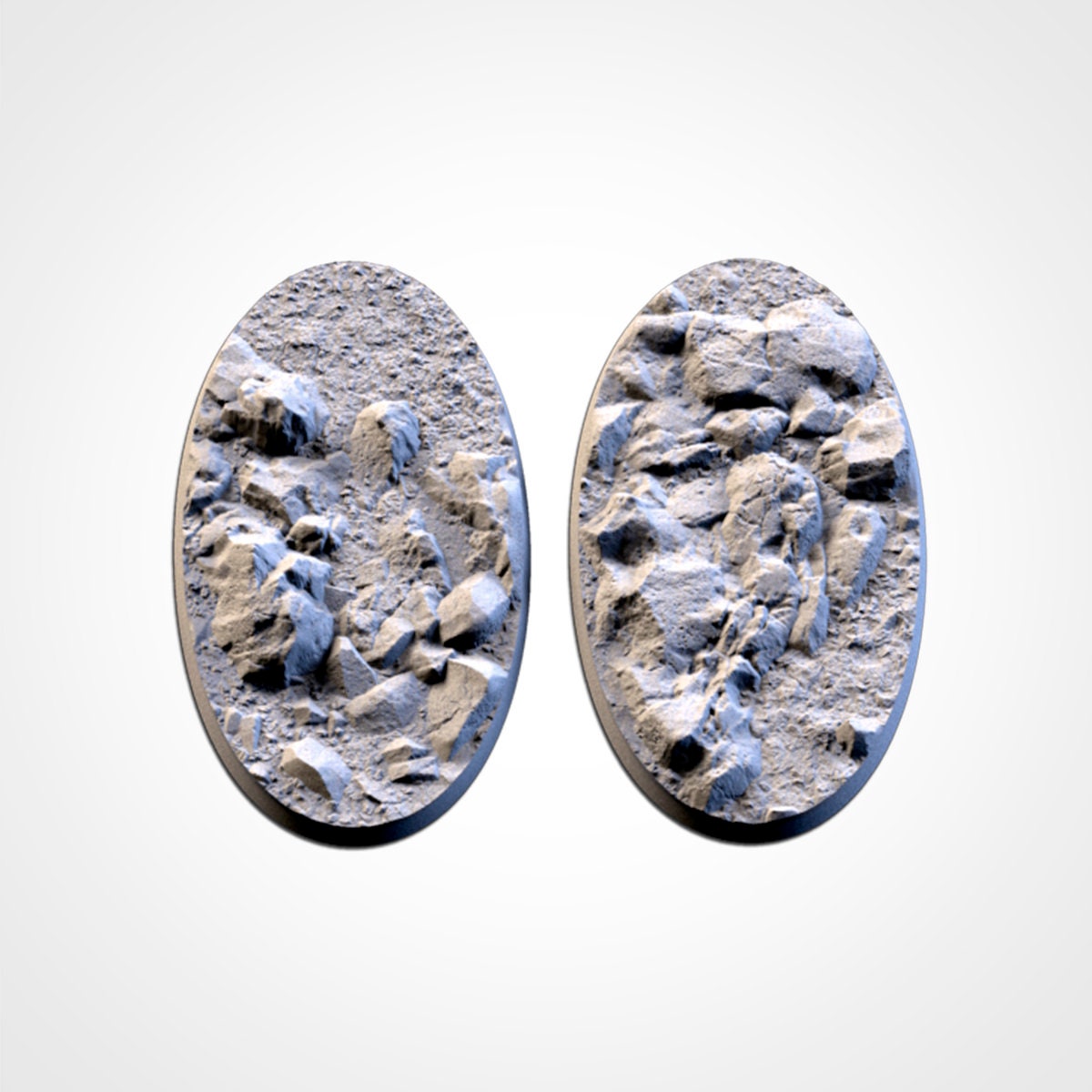 Stony Desert Bases (Round) | 8K Resin | Txarli Factory