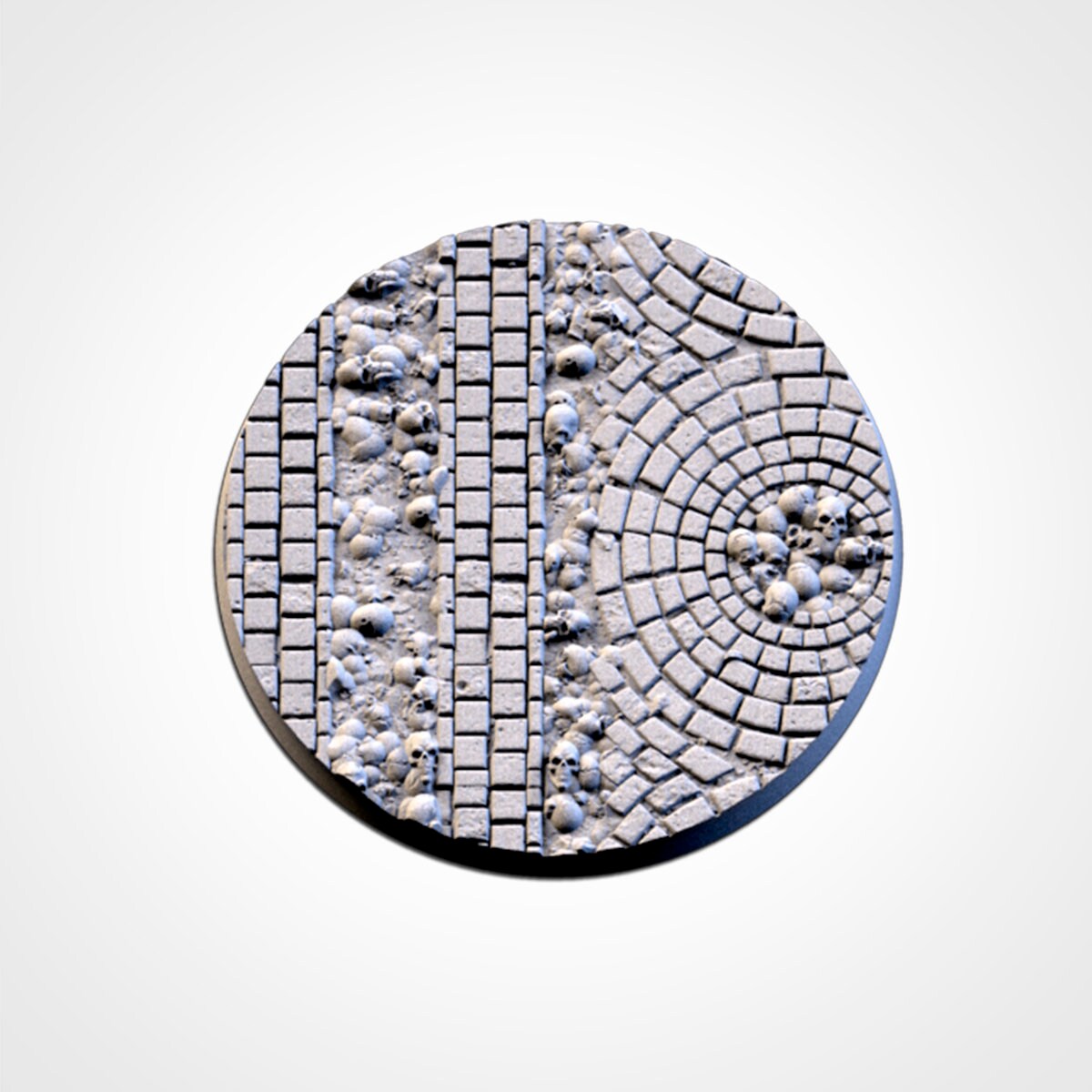 Medieval Road Bases (Round) | 8K Resin | Txarli Factory