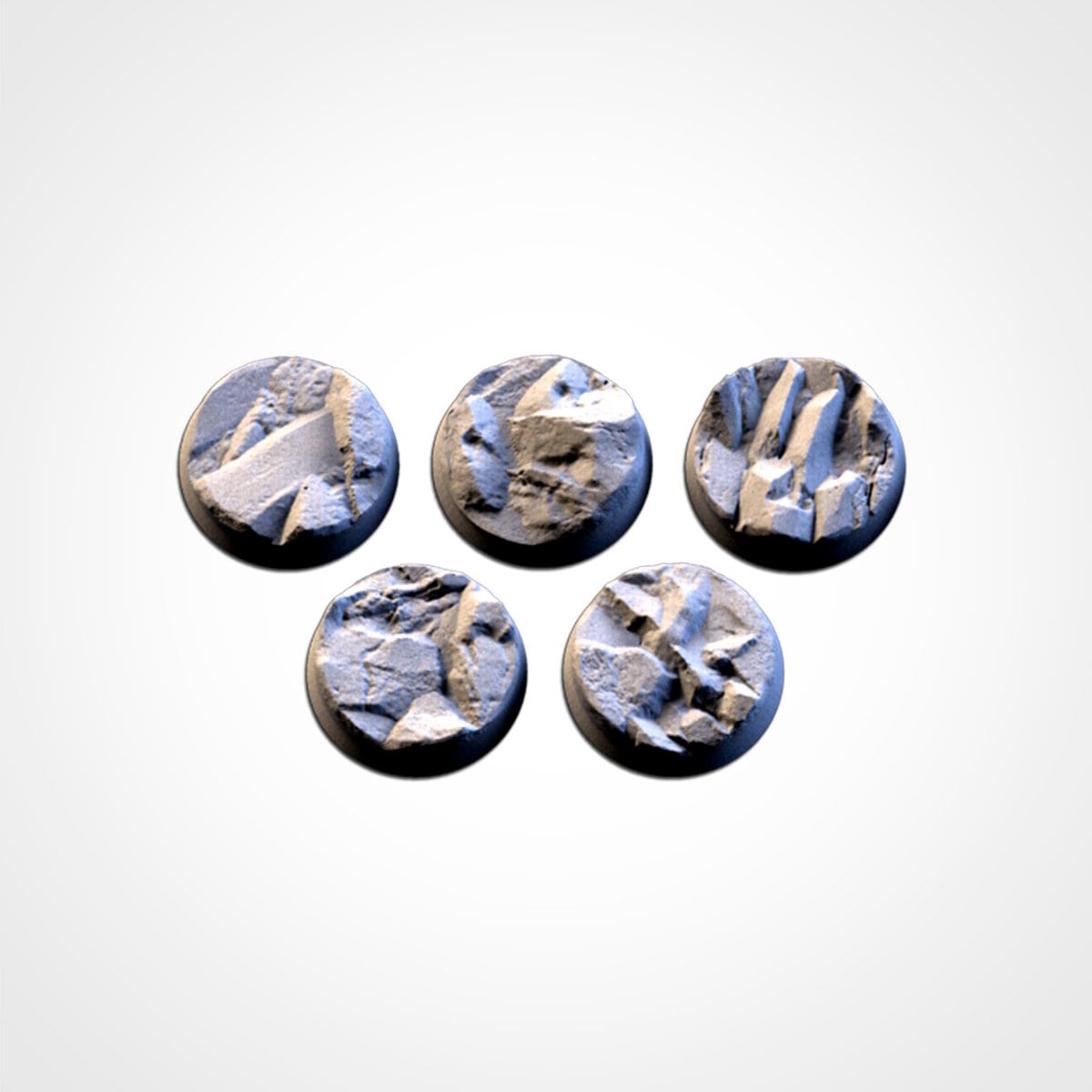 Stony Bases (Round) | 8K Resin | Txarli Factory