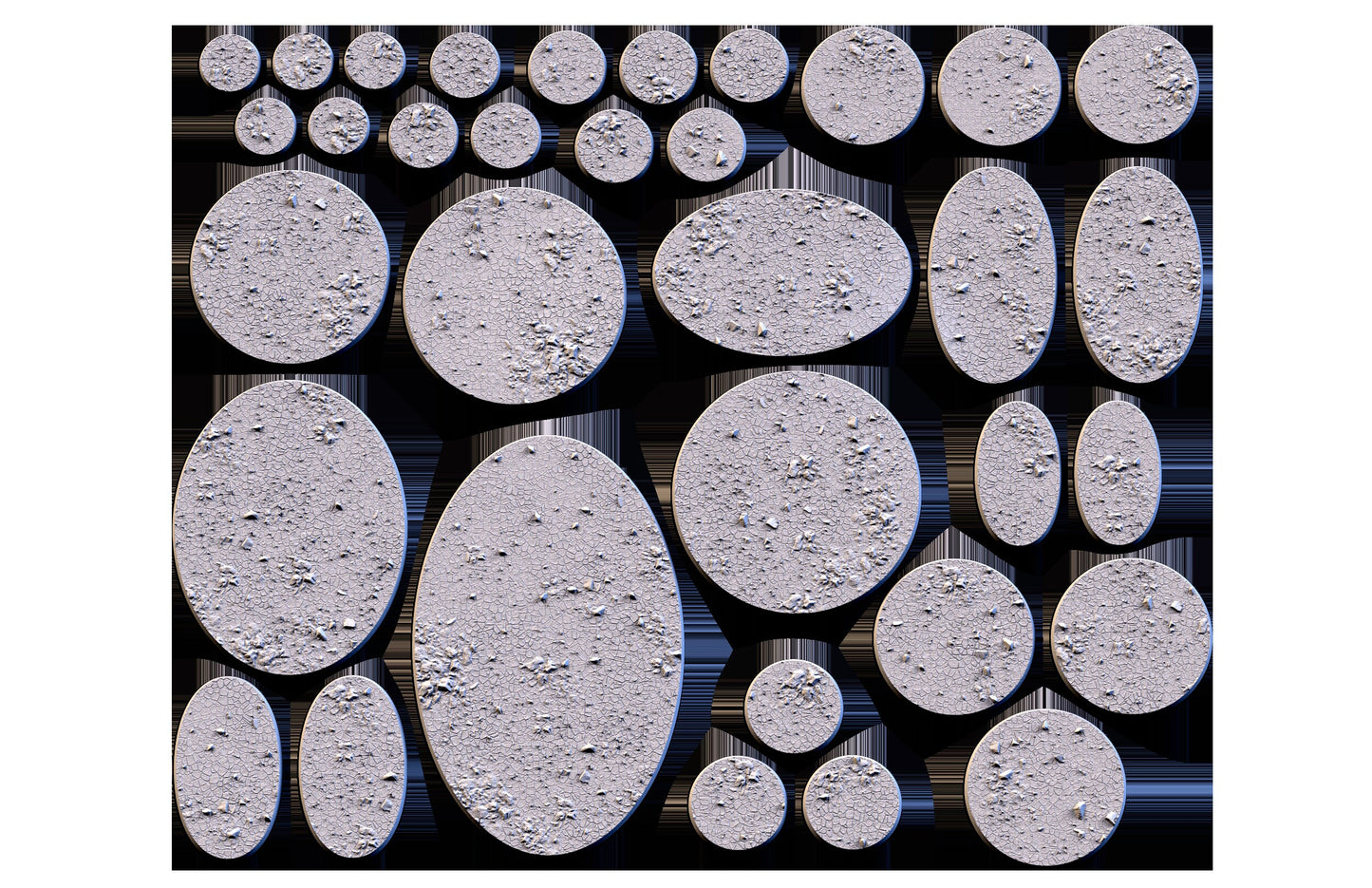 Dry Ground Bases (Round) | 8K Resin | Txarli Factory