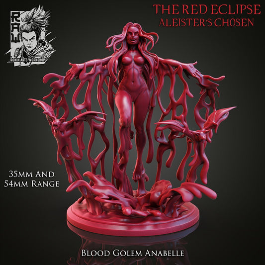 Blood Golem Anabelle | 28mm - 120mm | Resin 3D Printed | Ronin Arts Workshop