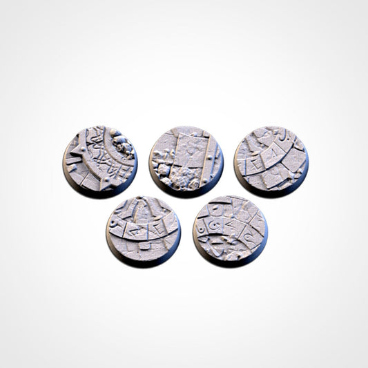 Sacred Temple Bases (Round) | 8K Resin | Txarli Factory