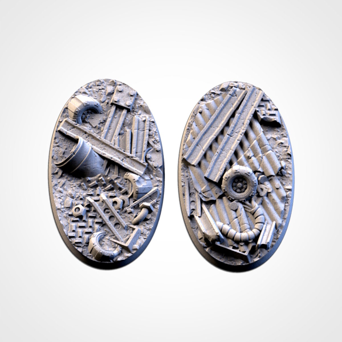 Scrap Bases (Round) | 8K Resin | Txarli Factory