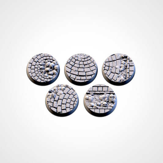 Medieval Road Bases (Round) | 8K Resin | Txarli Factory