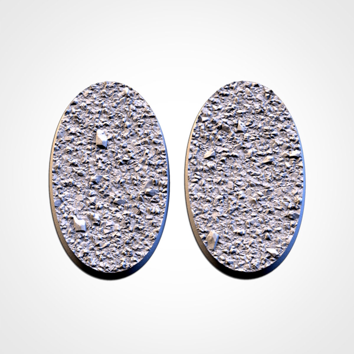 Textured (Heavy) Plain Bases (Round) | 8K Resin | Txarli Factory