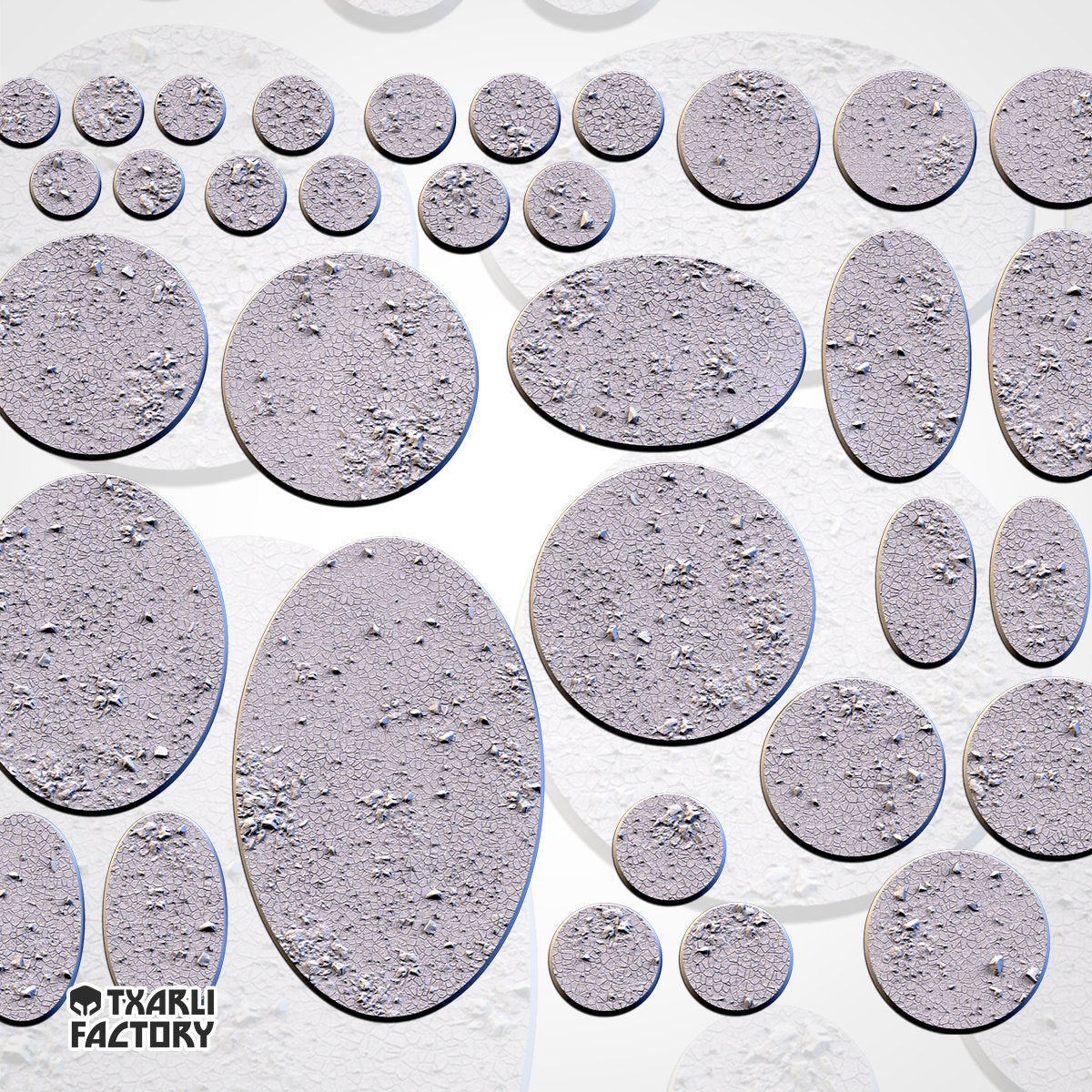 Dry Ground Bases (Round) | 8K Resin | Txarli Factory