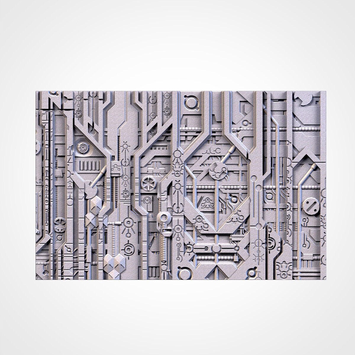 Xeno Tech Bases (Round) | 8K Resin | Txarli Factory
