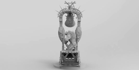 Booming Bell | Ratmen | Resin 3D Printed | EmanG | Table Top Gaming
