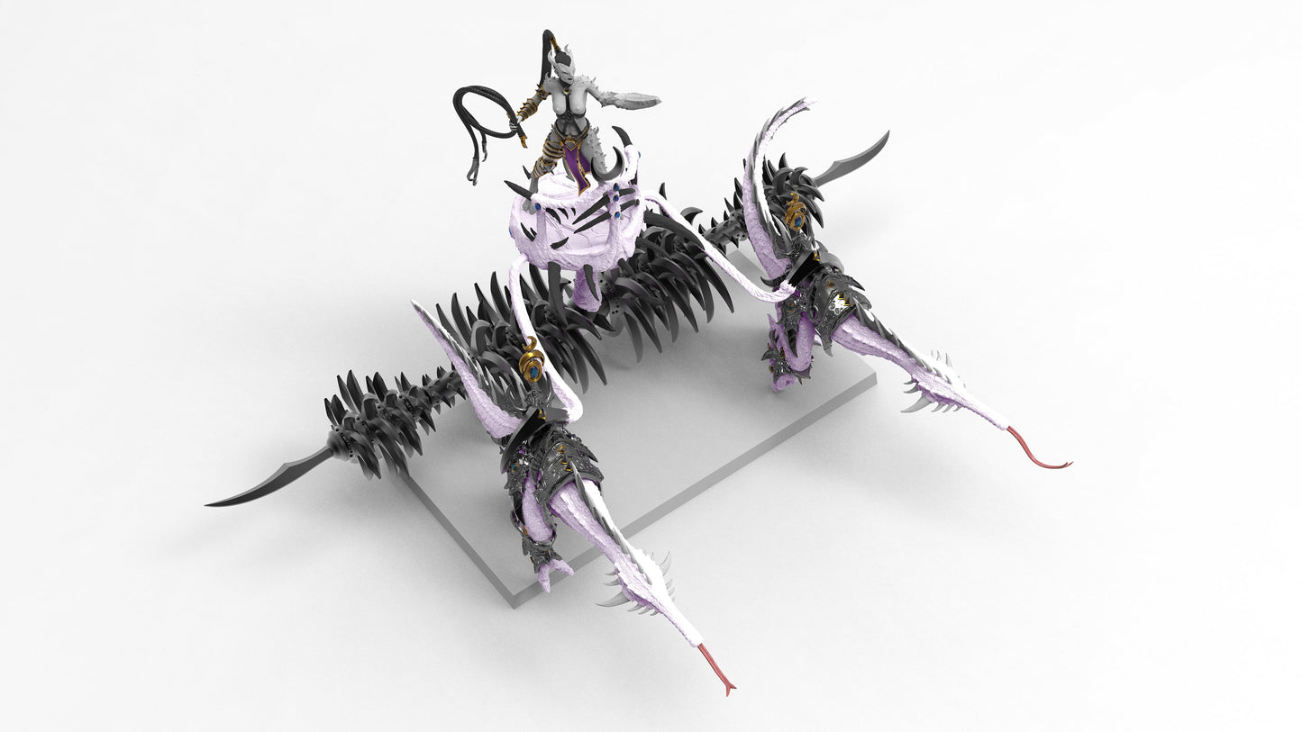 Mower Chariot of Excess | Legion of Excess | Resin 3D Printed | EmanG | Table Top Gaming