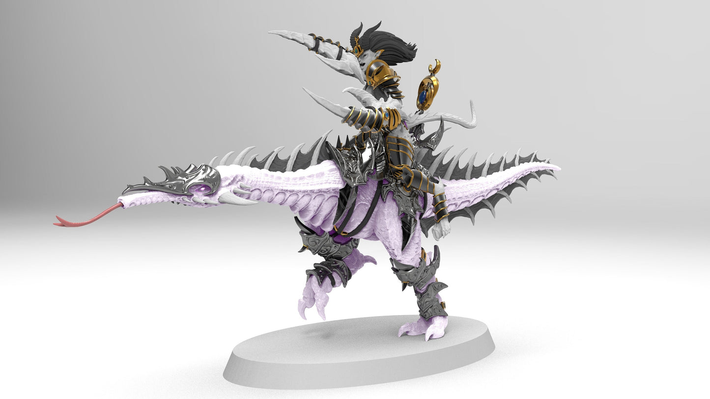 Mounted Harold of Excess | Legion of Excess | Resin 3D Printed | EmanG | Table Top Gaming