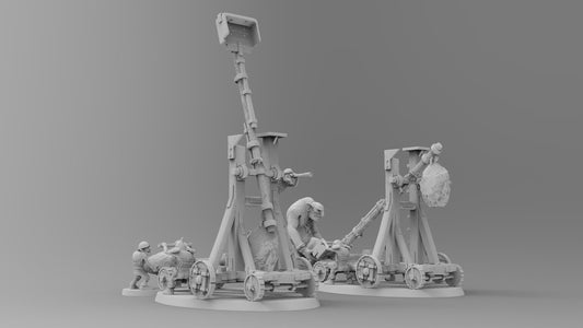 Goblin Catapult | Goblins | Resin 3D Printed Miniatures | EmanG | Table Top Gaming | RPG | D&D | Pathfinder