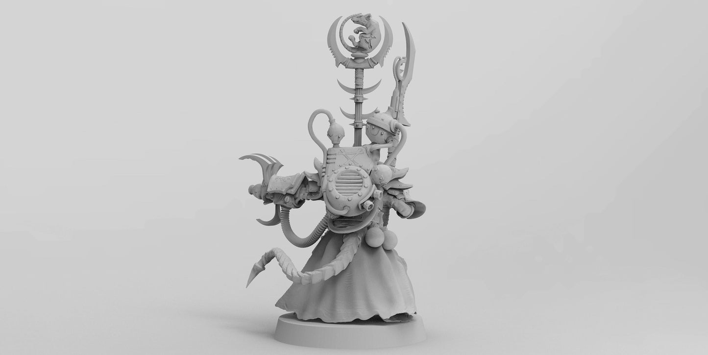 Ratmen Master Engineer | Ratmen Resin 3D Printed Miniature | RPG | D&D | DnD| EmanG |