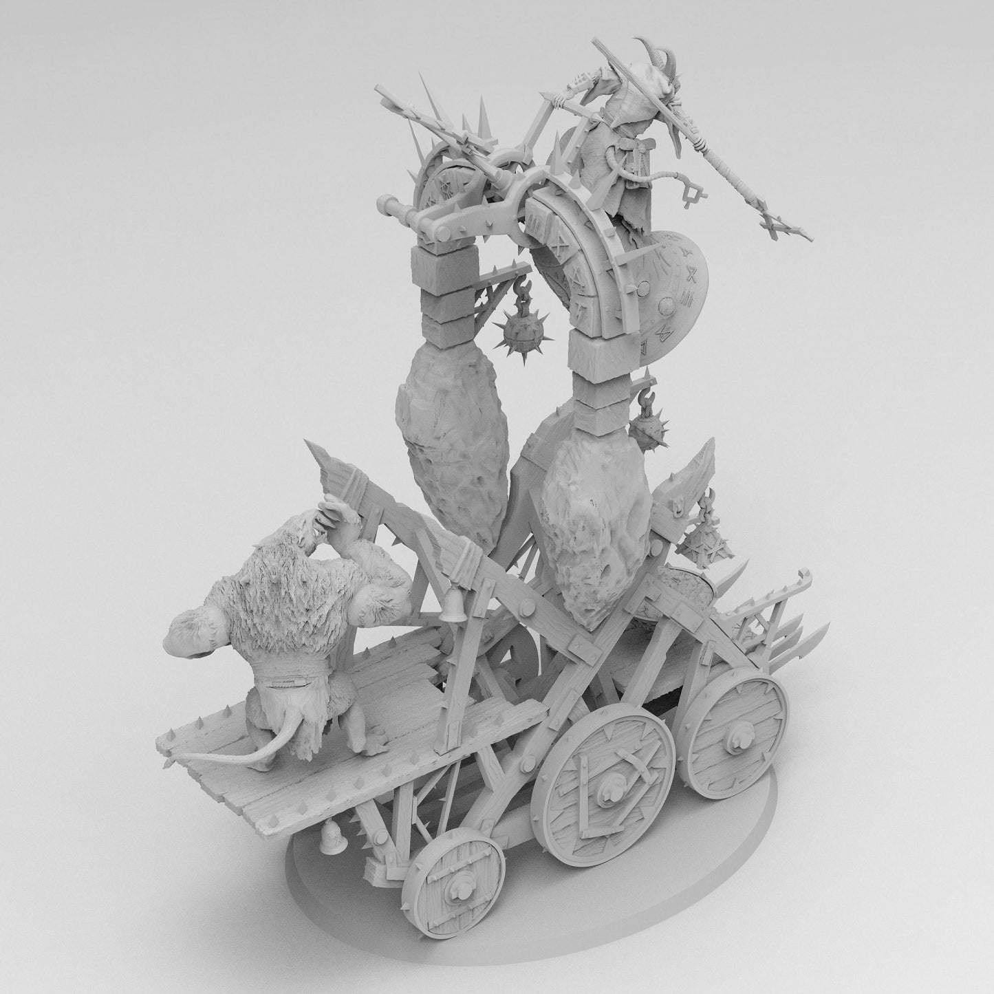 Booming Bell | Ratmen | Resin 3D Printed | EmanG | Table Top Gaming