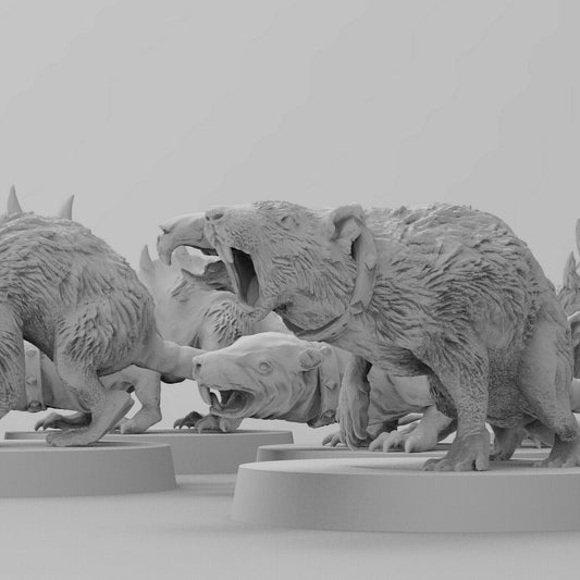 Rats of War | Ratmen Resin 3D Printed Miniature | RPG | D&D | DnD| EmanG |