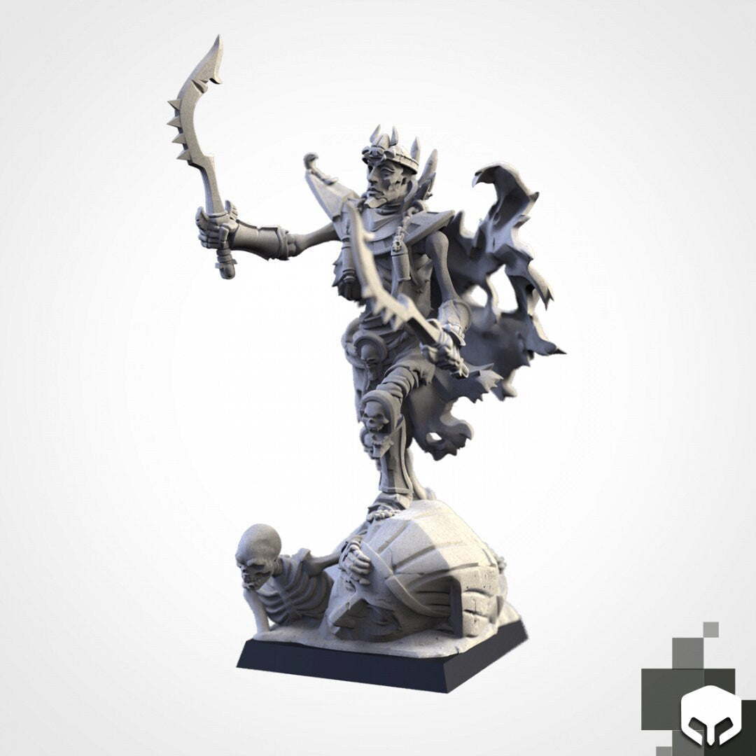 Nomarch | Txarli Factory | Armies of the Sands | Warhammer Proxy | Kings of War | RPG | D&D | Tabletop