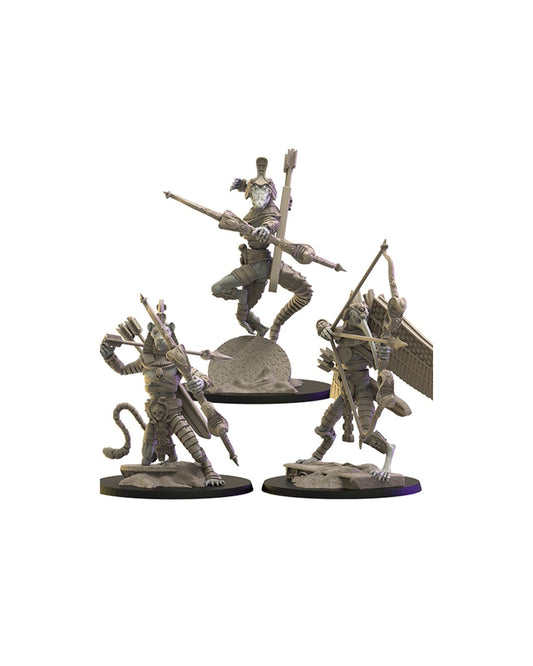 Canopic Guard with Bows | Undying Dynasties | Lost Kingdom Miniatures | Warhammer Proxy | Kings of War | RPG | D&D | Tabletop