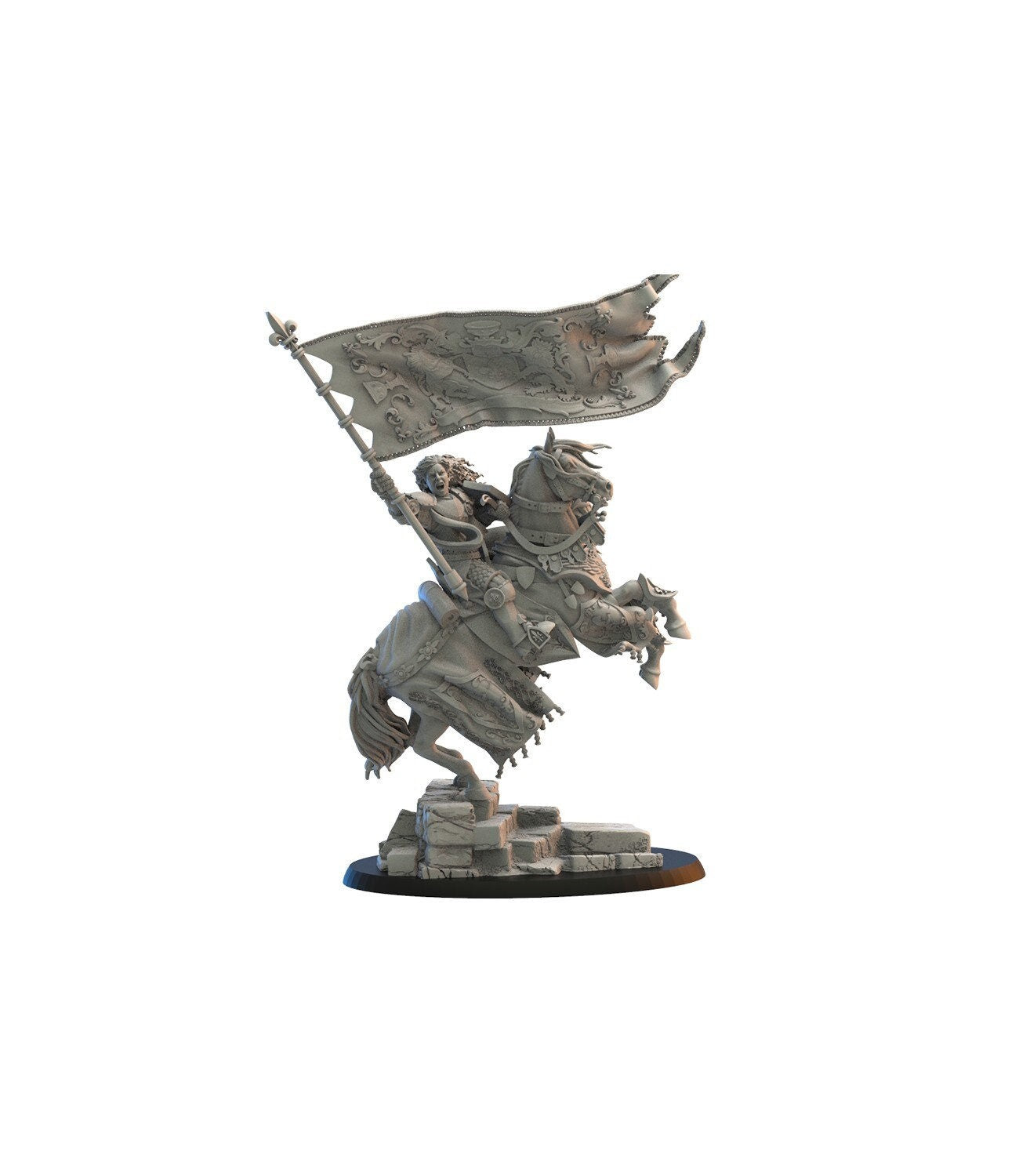 Kingdom of Mercia Standard Bearer | Kingdom of Mercia | Lost Kingdom Miniatures | Table Top Gaming | RPG | D&D | Pathfinder