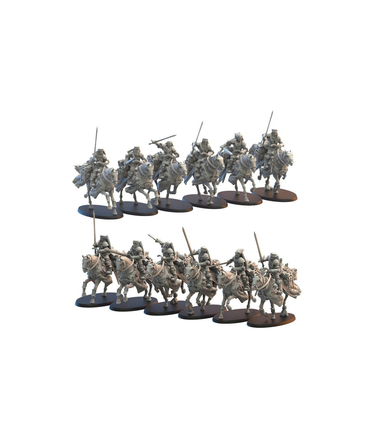 Kingdom Rangers | Kingdom of Mercia | Lost Kingdom Miniatures | Warhammer Proxy | Kings of War | RPG | D&D | Tabletop