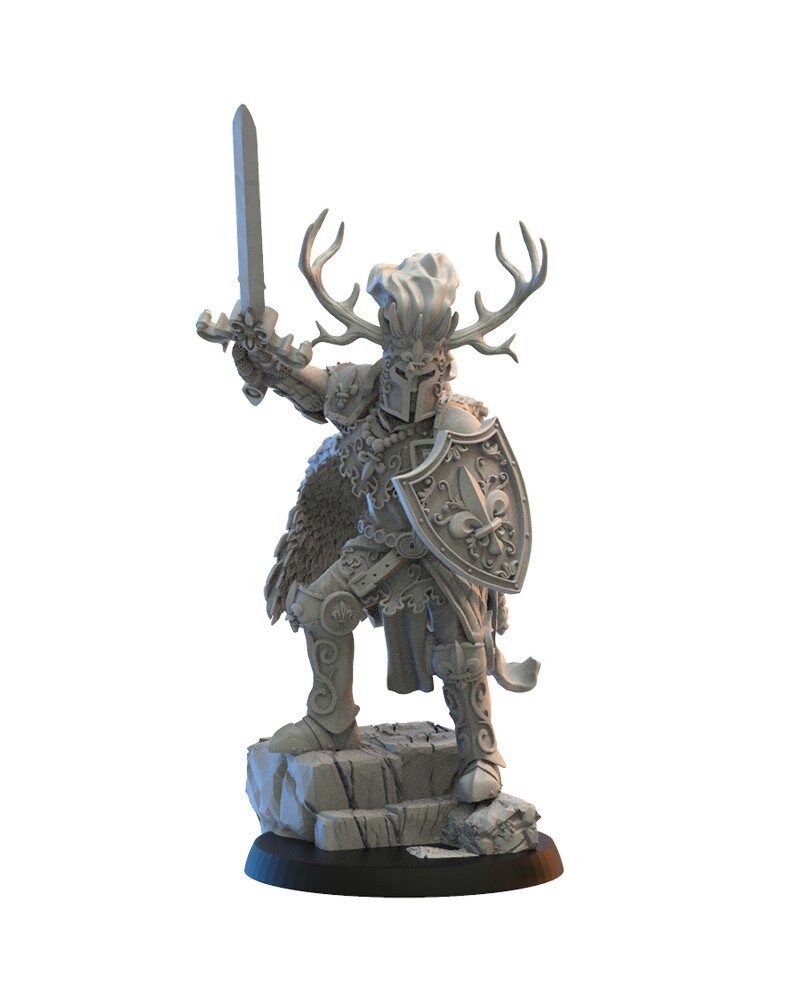 Medraut on Foot | Kingdom of Mercia | Lost Kingdom Miniatures | Table Top Gaming | RPG | D&D | Pathfinder