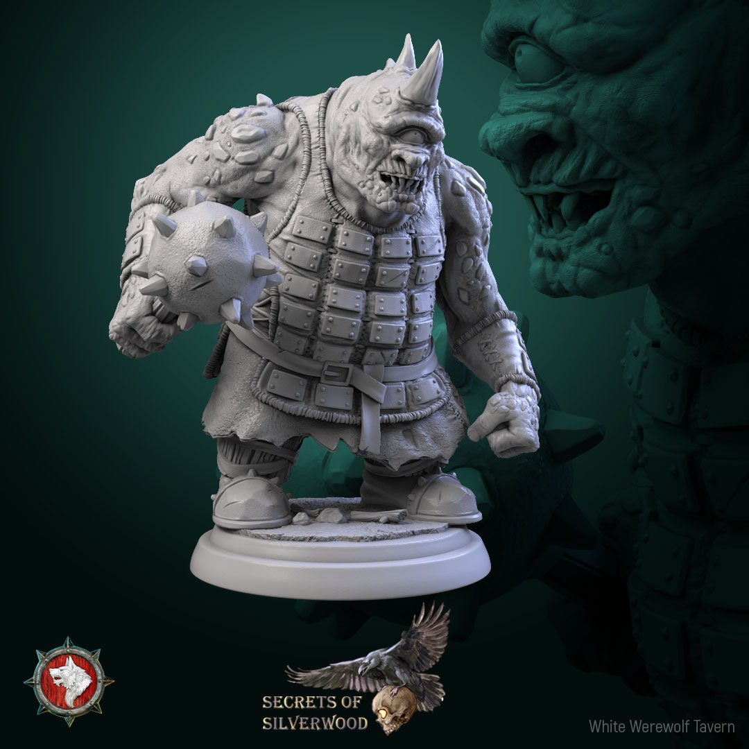 Gunts Set | Six Poses | Secrets of Silverwood | Resin 3D Printed Miniature | White Werewolf Tavern | RPG | D&D | DnD