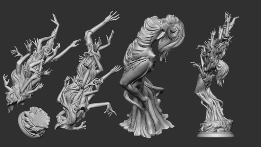 Hand Abomination | Order Of The Grave Whisper | Resin 3D Printed Miniature | White Werewolf Tavern